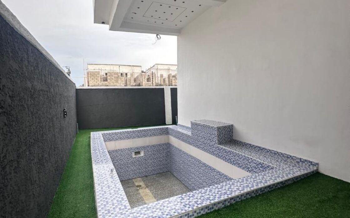 Spacious 5-bedroom Detached House With Pool And BQ fully finished